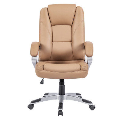 CF6950 Πολυθρόνα Γραφείου Διευθυντή, Pu Μπεζ